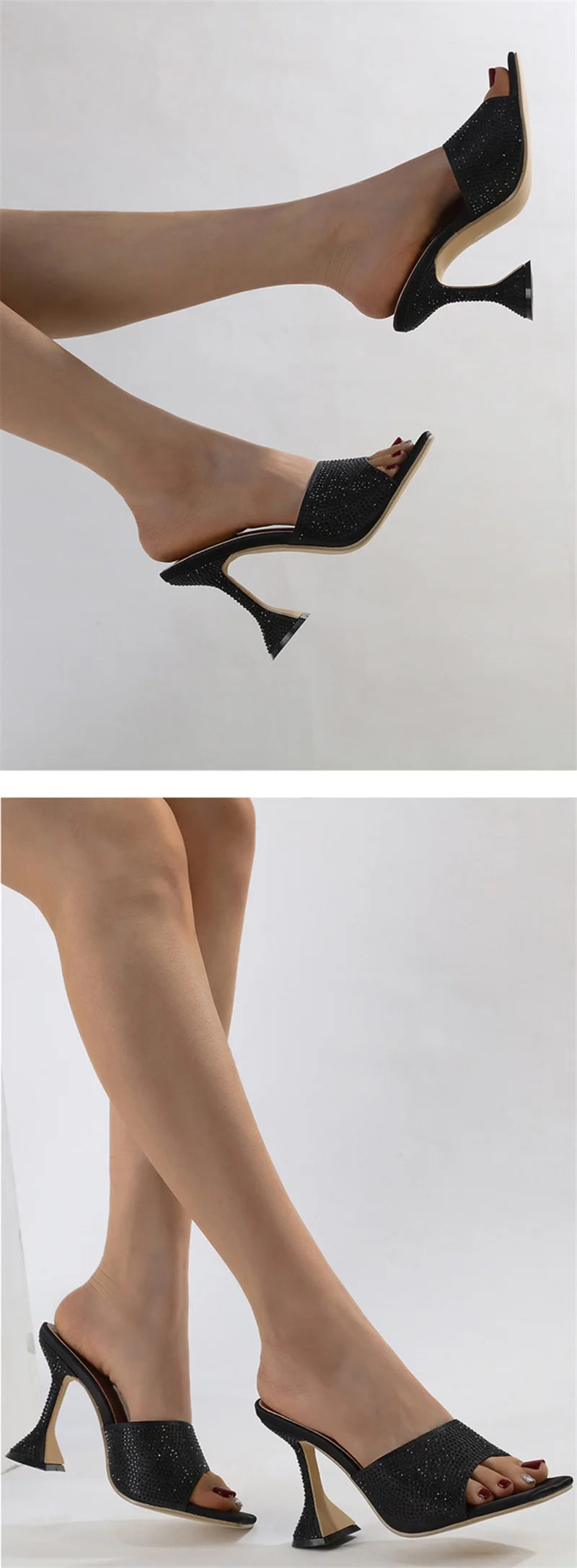 SANDÁLIA MULE OPALA PRETO