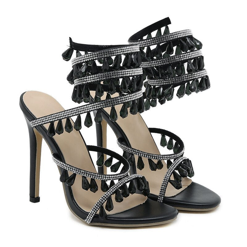 SANDÁLIA ESMERALDA PRETA