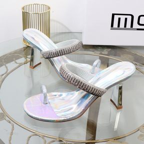 SANDÁLIA MULE BRIZO PRATA