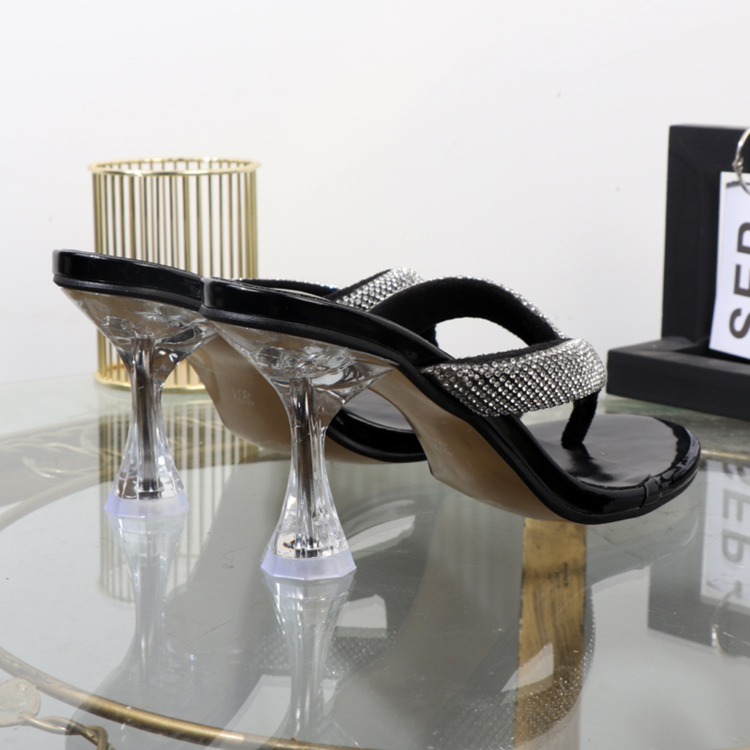 SANDÁLIA MULE FRANCESA PRETO