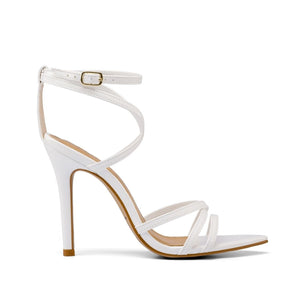 SANDÁLIA SALTO FINO LIANE BRANCA