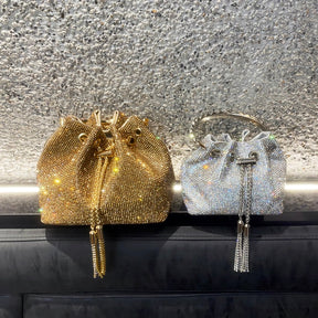 BOLSA SAFIRA PRATA 15CM